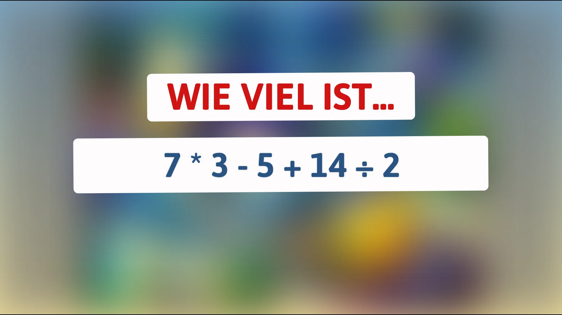 Kannst du diese mathematische Herausforderung lösen? Nur 1 von 10 schafft es!"