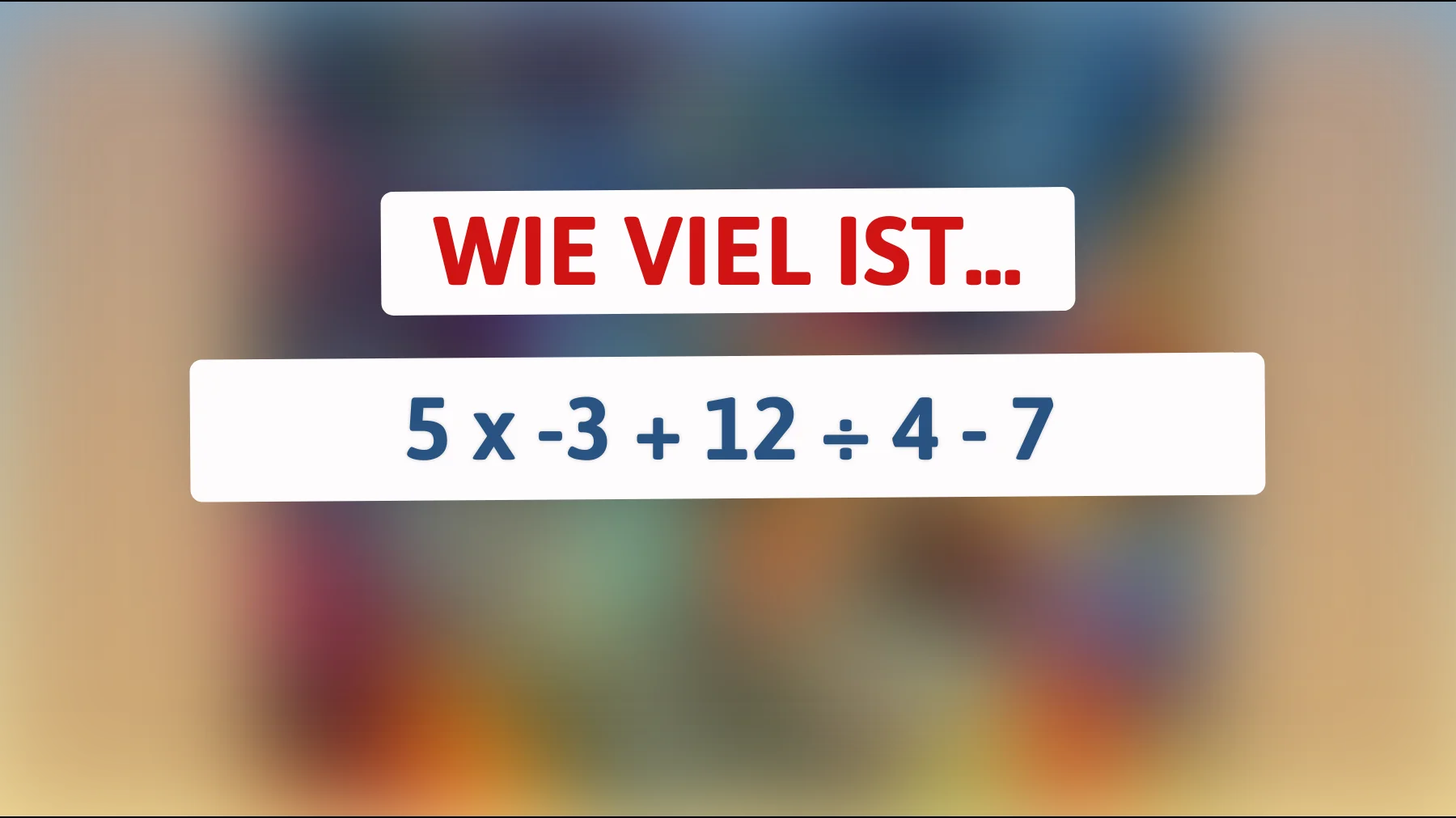 Nur 1% der Menschen können es! Knackst du das mathematische Meisterwerk?"
