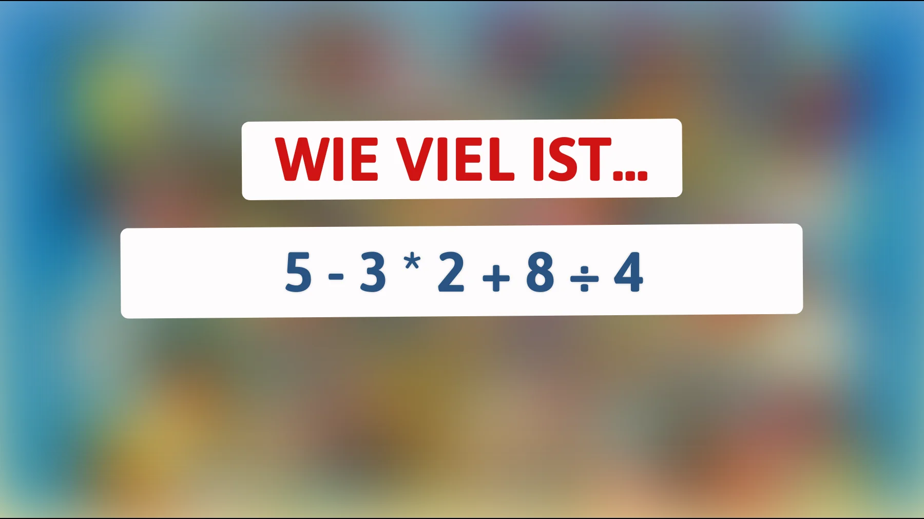 Nur die Schlausten können dieses mathematische Rätsel lösen – gehörst du dazu? Teste dein Genie jetzt!"